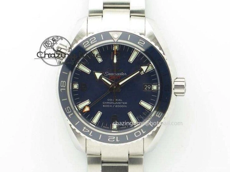 0226 De Ville Hour Vision Co-Axial 41mm SS V6F Best Edition Black Dial On SS Bracelet A BestValue 8277